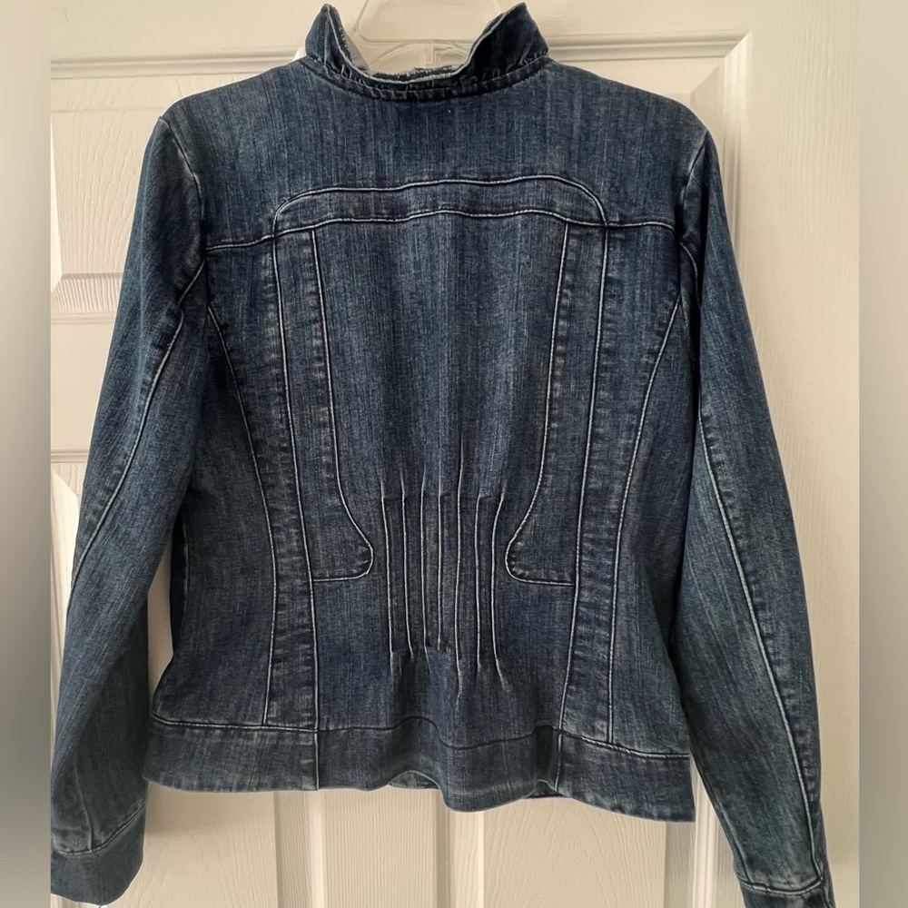 Christoper & Banks Ruffled Jacket - Picture 3 of 5